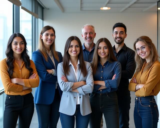 AUNTEA JENNY SUPPLY CHAIN team at Flushing NY headquarters