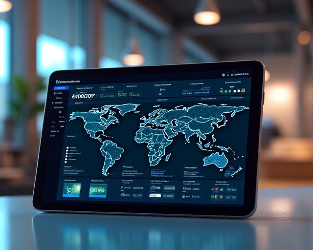 Multi-warehouse omnichannel inventory management system dashboard